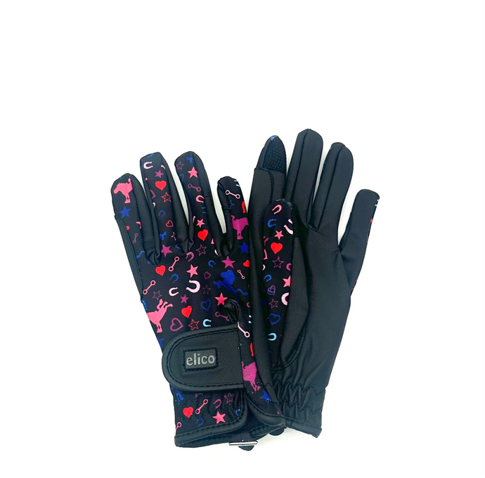 ELICO BUXTON CHILDS RIDING GLOVES