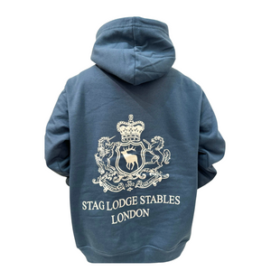 Stag Lodge Stables Hoodie - Airforce Blue