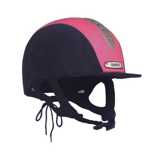 Junior X-Air Plus Hat in black/Pink dazzle