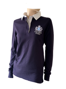 Women's Stag Lodge Polo Shirt - Navy
