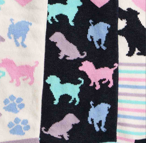 Doggy Children’s 3 Pack Socks